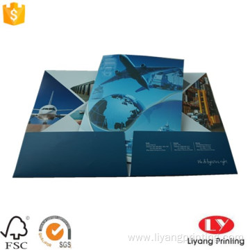 Paper file folder for office